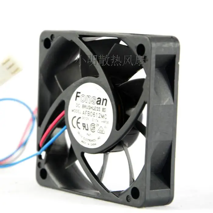 

DELTA 6013 AFB0612MC 12V 0.17A 6CM CPU COOLING FAN 60 * 60 * 13MM
