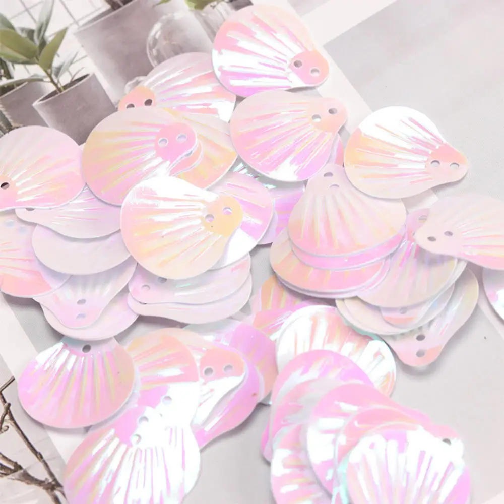 

DIY Face Sticking Fish Scale Shell Beads Sequins Makeup Diamond Tattoos For Clothing Earrings Wedding Materials Tattoo Accessory