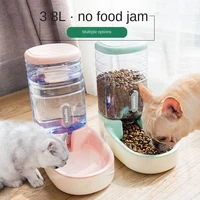 high quality pet feeder cat and dog automatic drinker large capacity 3 8l free shipping plastic pet supplies various colors