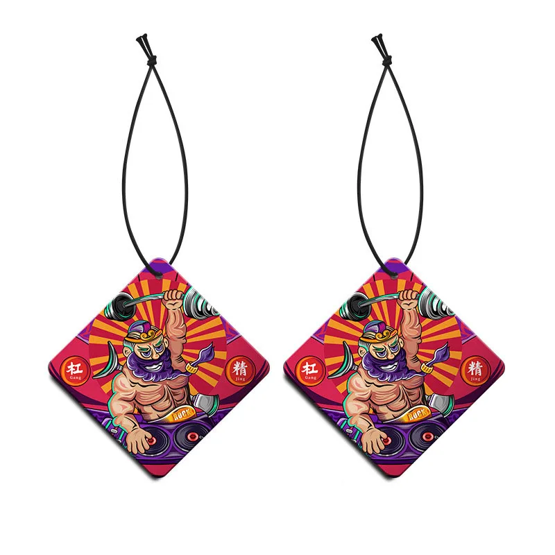 

Fragrance Solid Aromatherapy Car Perfume Pendant Light Fragrance Car Interior Decoration Personality Creative Pendant