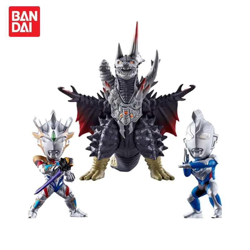 Купи Bandai Original Authentic Assembled Model Ultraman Action Figure Collection Model Toys PVC Statue Model Toys Gifts for Children за 3,051 рублей в магазине AliExpress