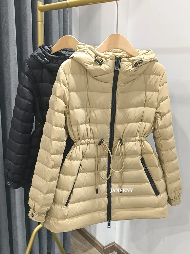 

Куртка-пуховик женская короткая на молнии, с капюшоном