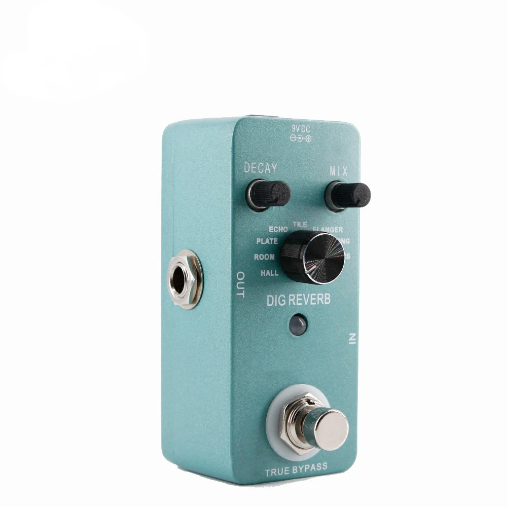 

9 Reverb Types Digital Reverb Guitar Effect Pedal Guitar Parts Accessory