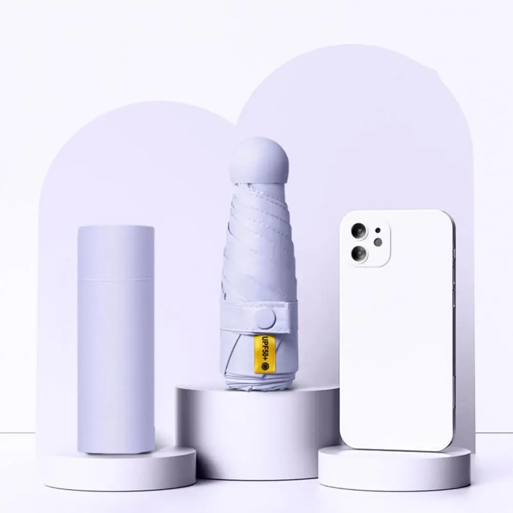 Простой зонт для хранения портативный дорожный компактный мини-зонт с защитой от