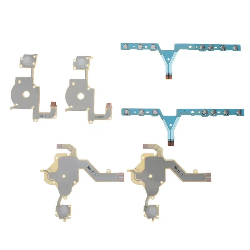 

3pcs/set Left Right Buttons Button Flex Ribbon Cable Assembly Flex Cables Replacement Repair Parts Component for PSP 3000