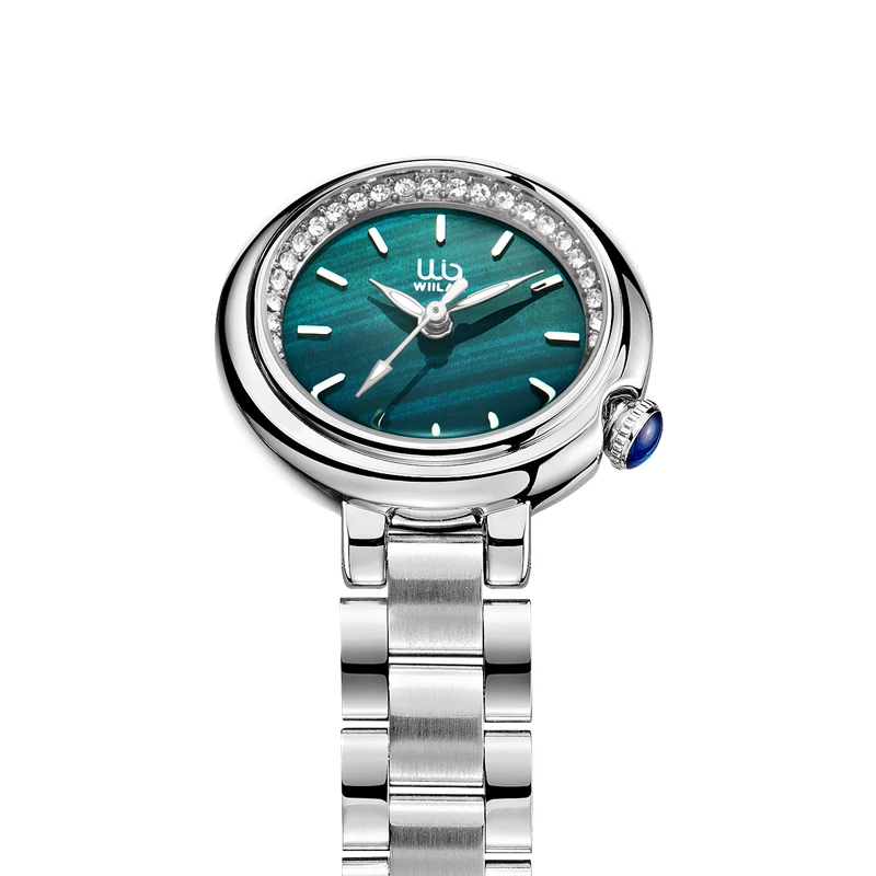 WIILAA Top Brand Luxury Watches Women Fashion Casual Waterproof Steel Strap Quartz Watch Clock Ladies Wristwatch Reloj Mujer enlarge