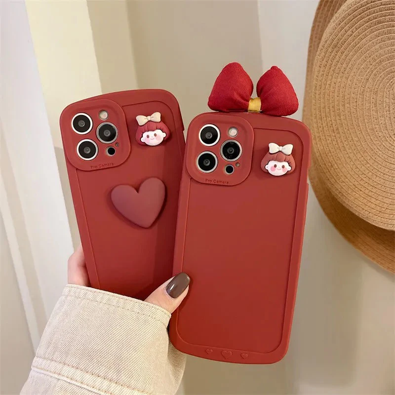 

Creative Cartoon Phone Case for iPhone 11 12 13 Pro Max Mini XS XR X 8 7 6 S Plus Anti-Shock Soft TPU Phone Cover Bumper Shell