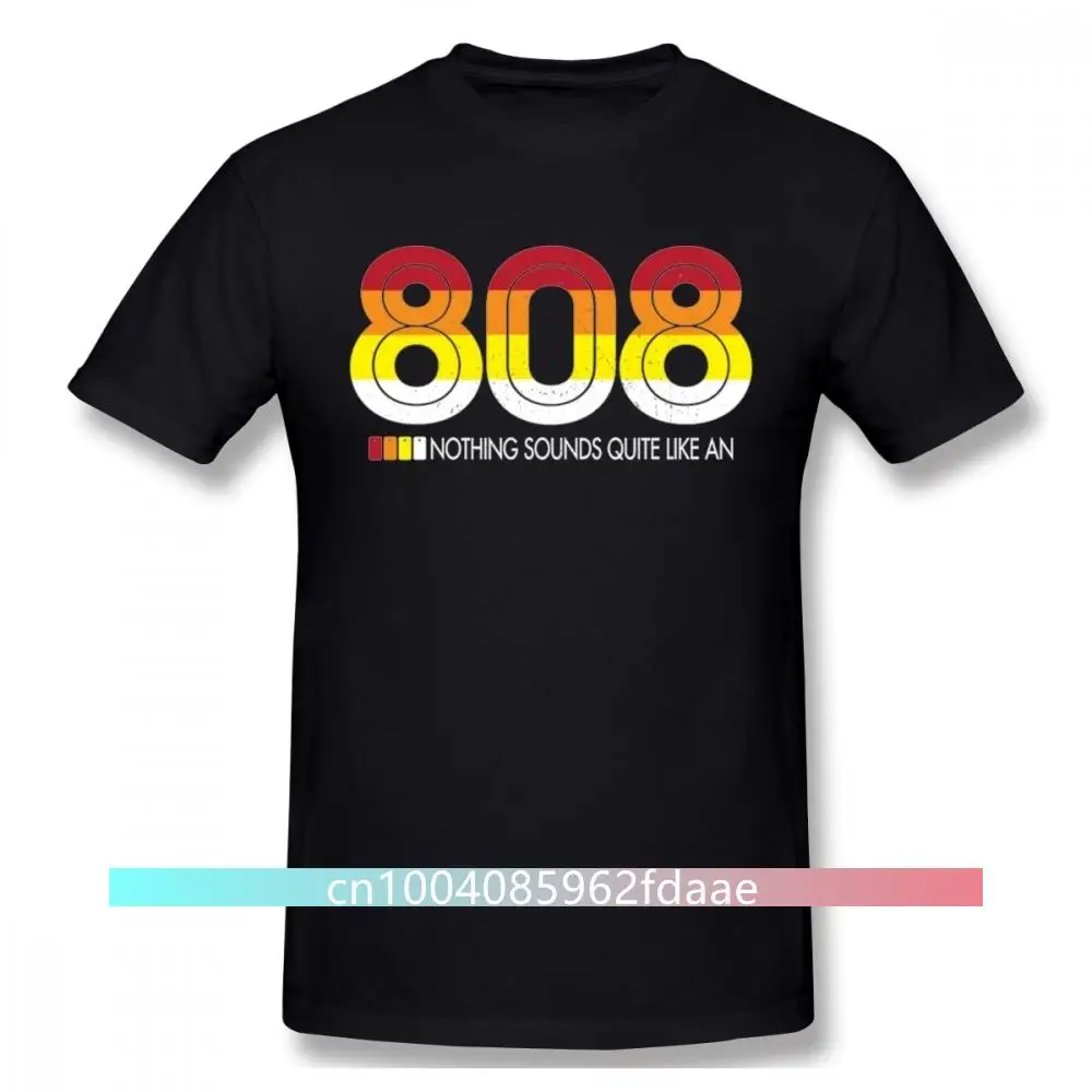 

Novelty Male Roland TR 808 Tee Shirt Rock And Roll Drum Machine T Shirt Crewneck 100% Cotton T-Shirt