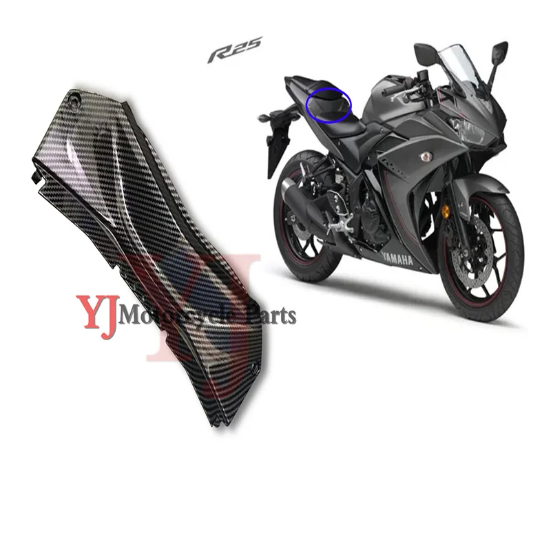 

Fit For YAMAHA YZF R3 R25 2014-2015 2016-2020 Rear Tail Middle Fairing Cowling Carbon Fiber Paint