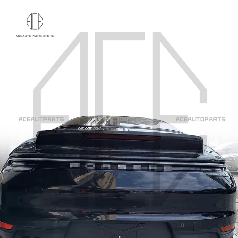 Детали из натурального углеродного волокна заднее крыло спойлер для багажника