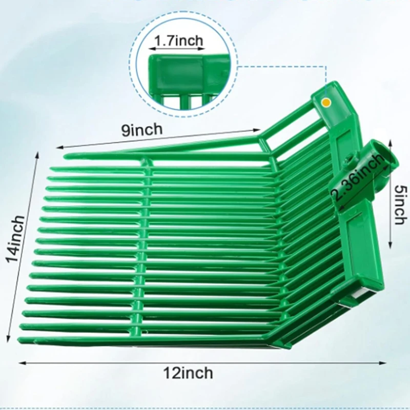 2 шт. сменные головки вилки для навоза лошадей