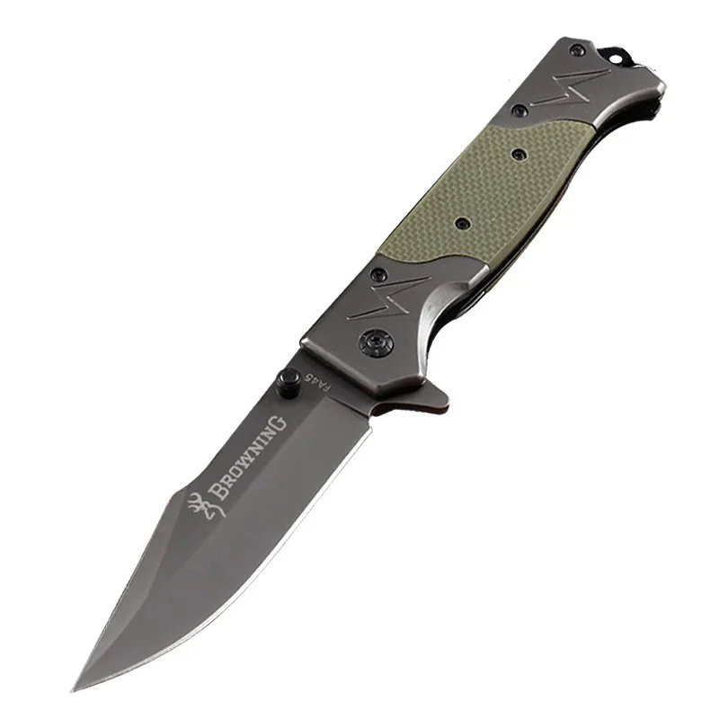 Стальной мини-складной нож для мужчин высокопрочный военный тактический