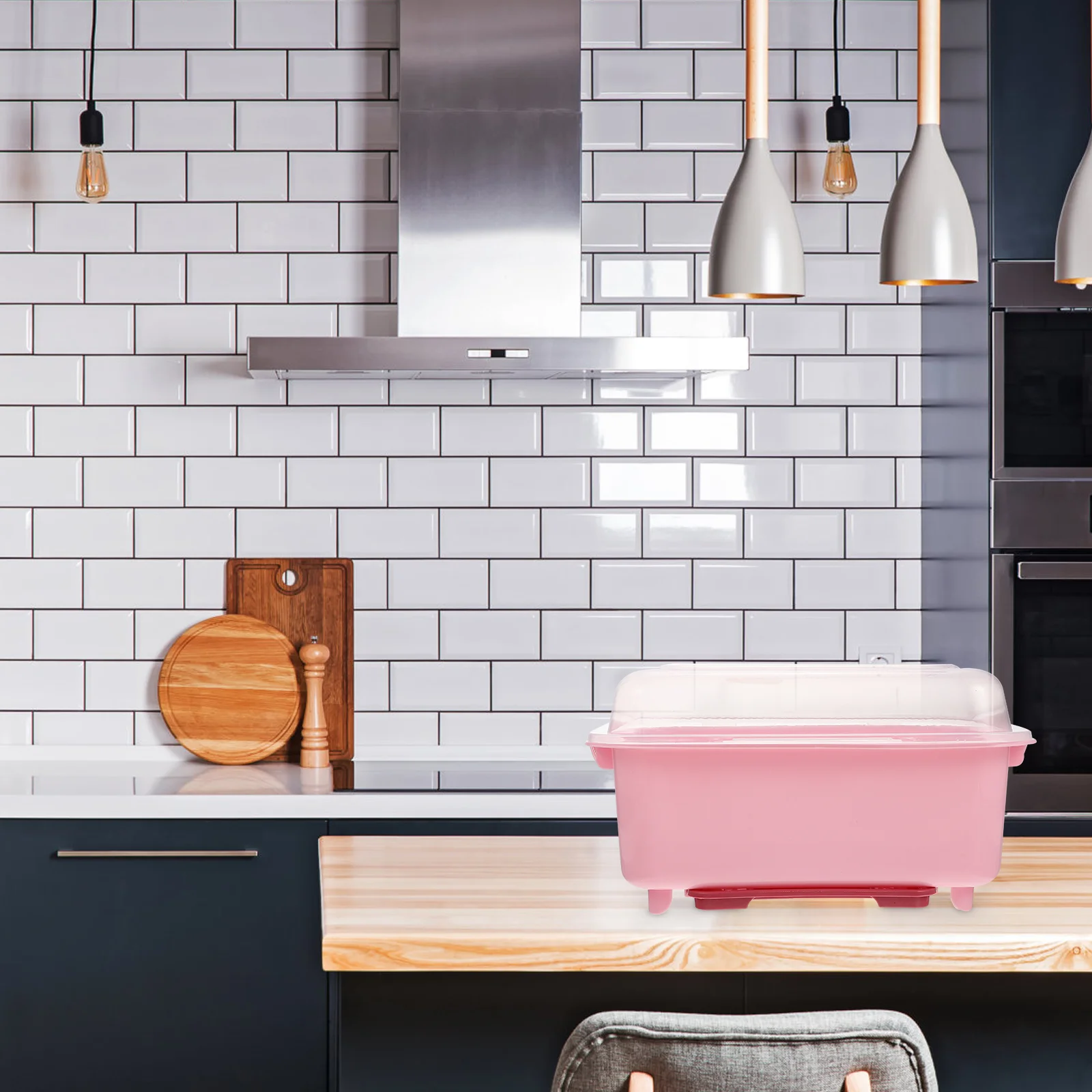 Пластиковая сушилка для посуды подставка сушки бутылок кормления кухонная