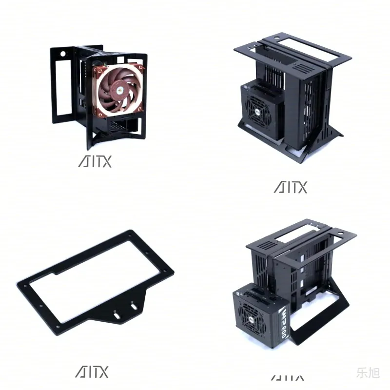 Фото Кронштейн для расширения Xproto-Mini, кронштейн для блока питания SFX, кронштейн для нижнего вентилятора, кронштейн для дисплея SFX Core №1