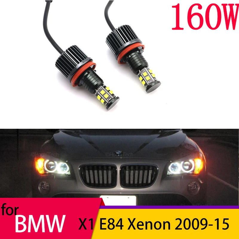 

Светодиодсветодиодный лампа «ангельские глазки», гало, кольцесветильник лампа для фар, подходит для BMW X1, E84, ксеносветильник ры 2009-2015, дневс...