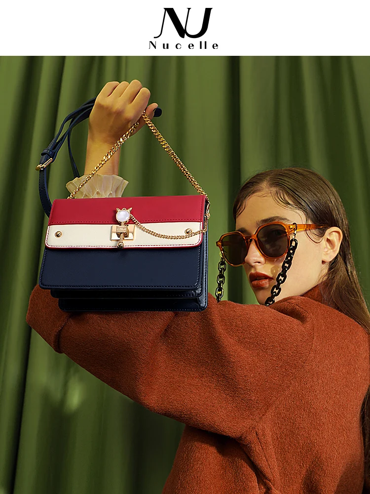 Оригинальная новая Зеландия Nucelle NU 2021 модная сумка через плечо контрастных