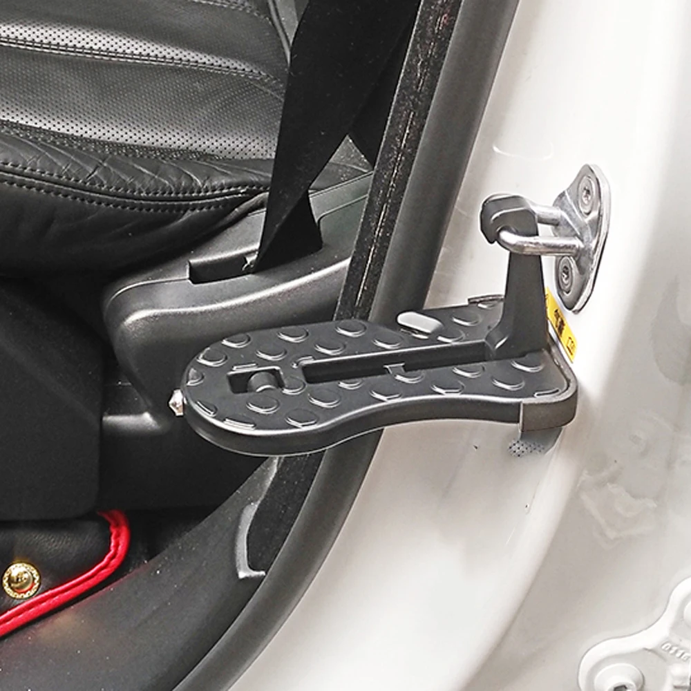 

Lantsun J331 Aluminum Alloy car seat belt cutter anti-slip stopper doorstep safety hammer bracket