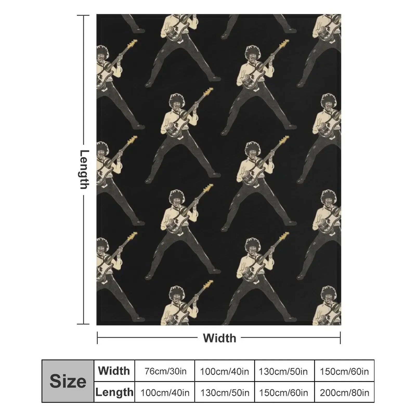 PHIL LYNOTT THIN LIZZY Плед Одеяла для пикника Thins