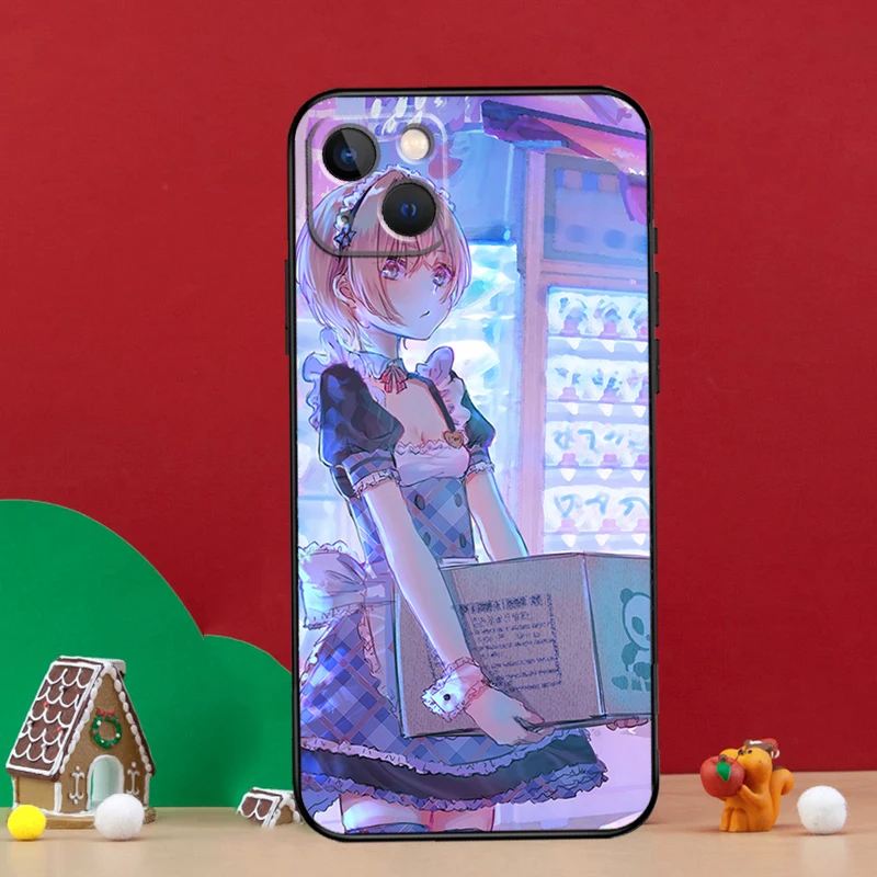 Maid Spice Girl Phone Case For iPhone 13 11 12 14 Pro Max XS 6 7 8 Plus SE 2020 X XR Mini Soft Cover |
