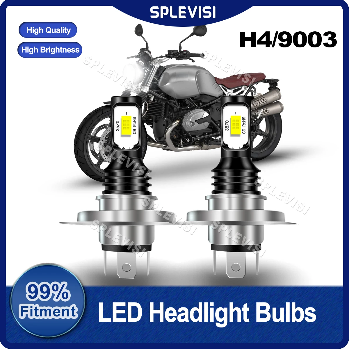 6000K чистый белый H4/9003 совместимая фара 70 Вт для BMW F650 F650GS G650X Country R100R R100RT R1100G