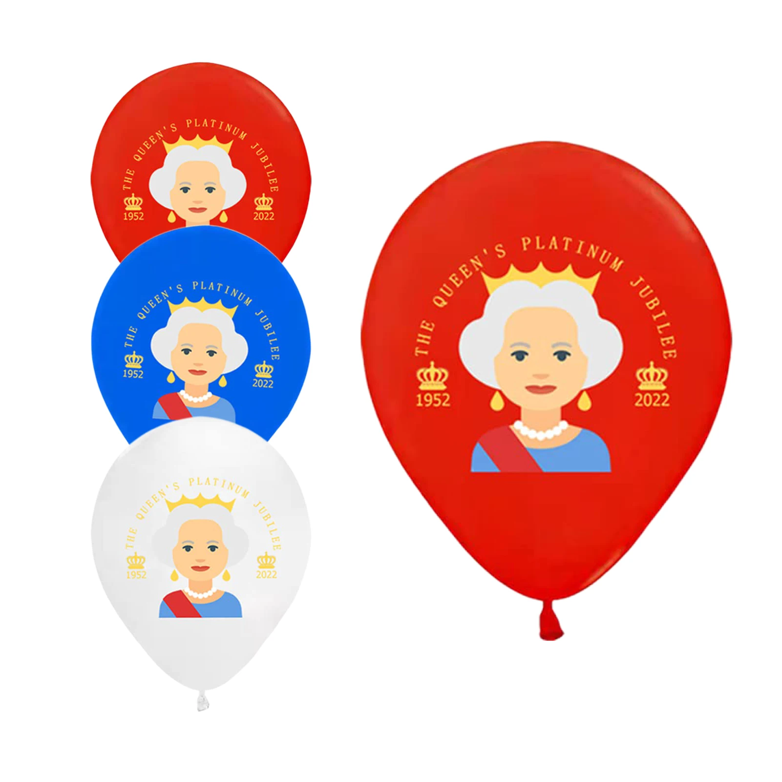 

Набор воздушных шаров «Королева Платина», украшение для вечевечерние «70-я королева юбилейный союз Джека», патриотическое украшение, Велико...