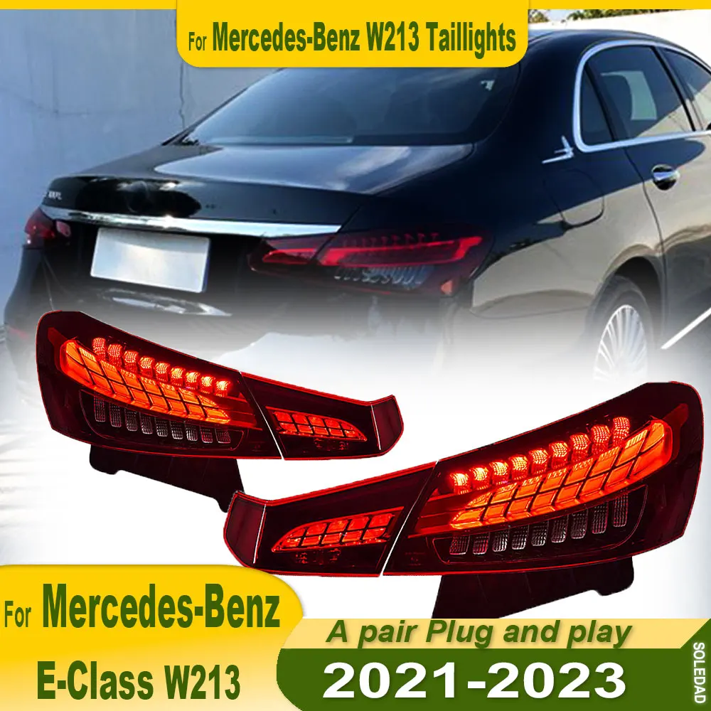 Автомобильные задние фонари для Benz E-Class W213 2021 2022 2023 светодиодные автомобильные