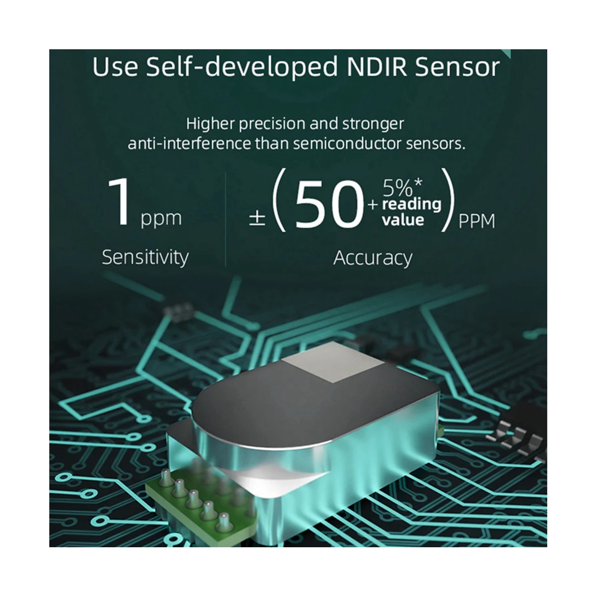 WIFI инфракрасный монитор CO2 диоксида углерода датчик NDIR качества воздуха детектор