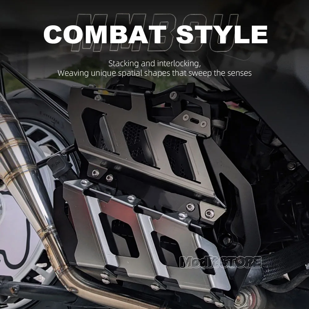 Фото Для SYM Sanyang Husky ADV150 HUSKY150 новые аксессуары для мотоциклов, защита решетки радиатора, защита в боевом стиле №3