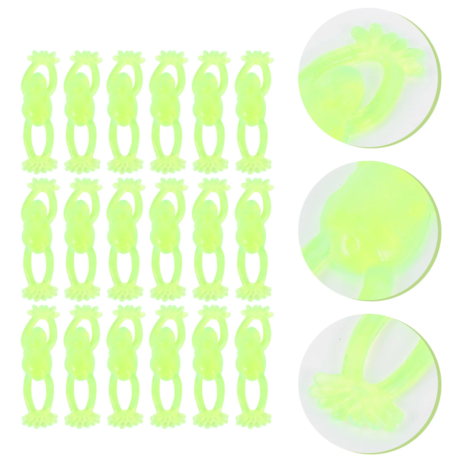 

18 шт., Забавные лягушки, игрушки-катапульты