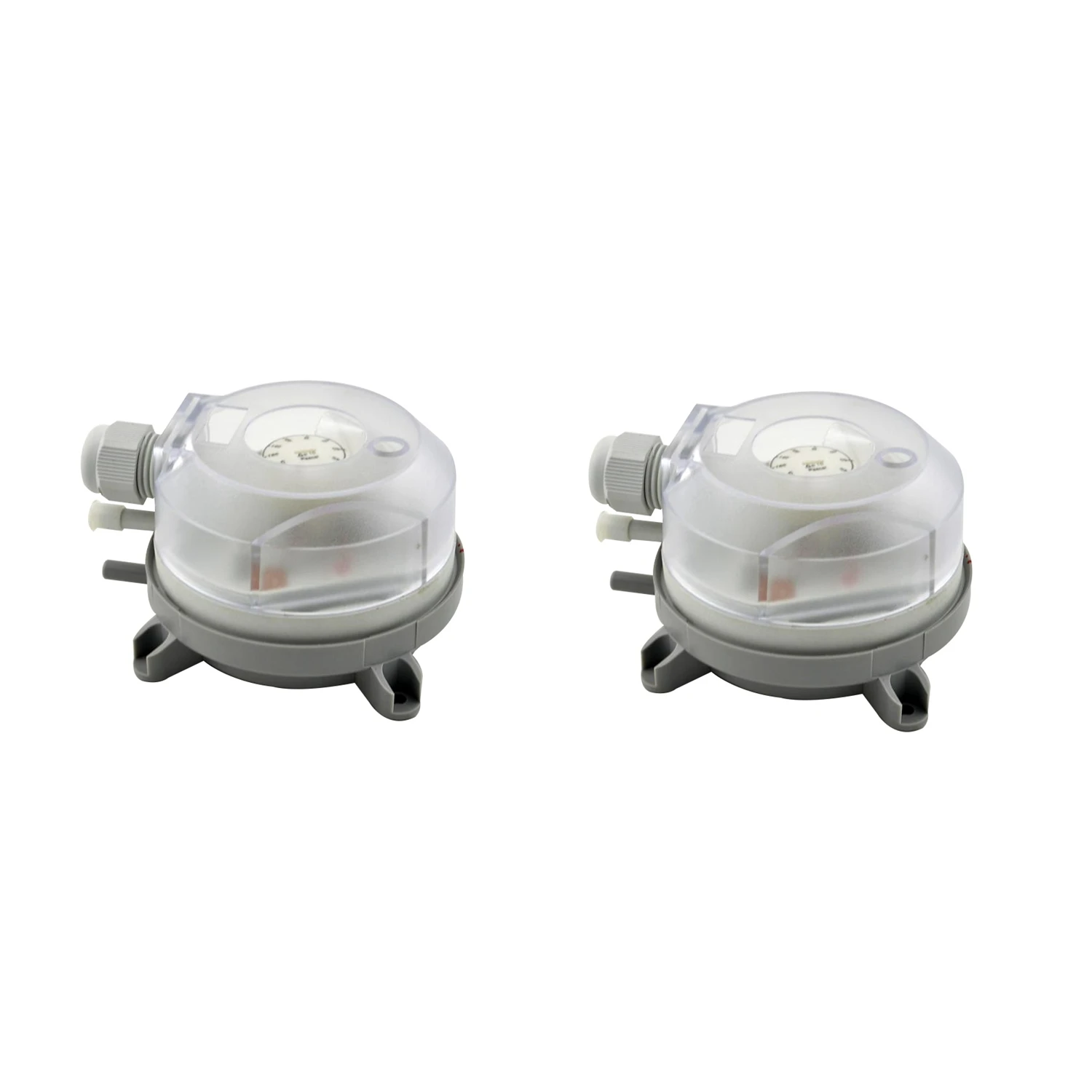 

2 Pcs Air Differential Pressure Switch 1K-5Kpa Adjustable Micro- Pressure Air Switch & 50-500Pa & 30-300Pa