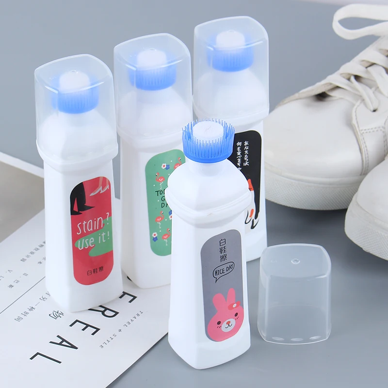 White Cleaning Shoes White Shoe-Brush Shoe Brush Cleaning Decontamination Disposable Sneakers Coconut Mesh Cleaning Agent