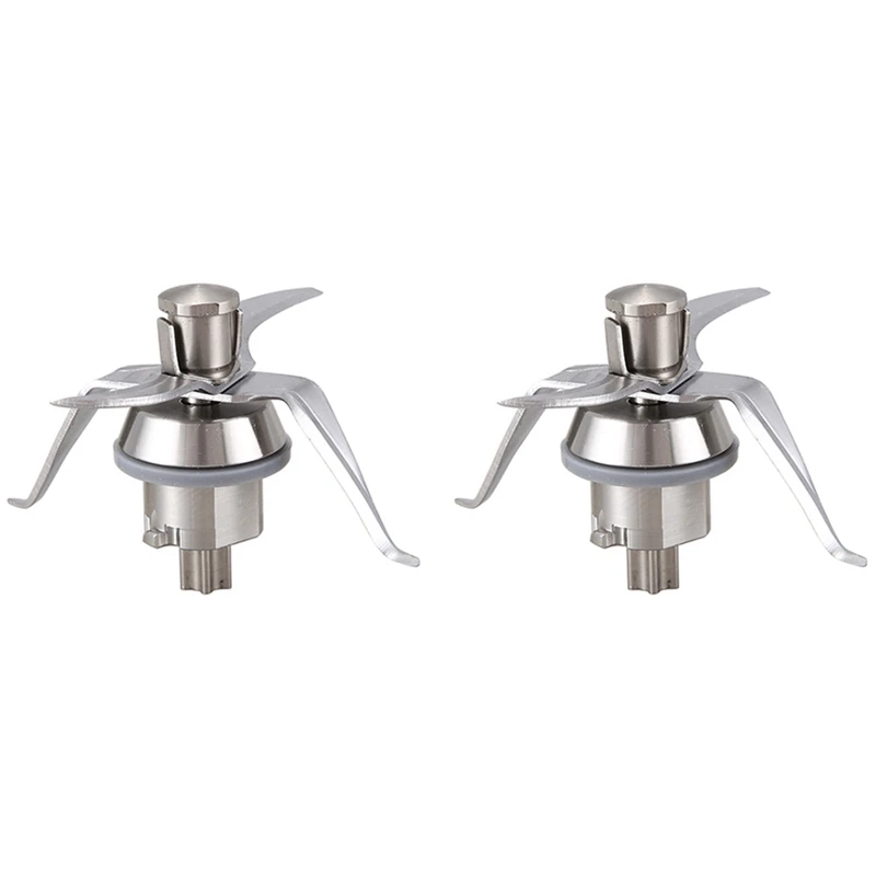

2X Stainless Steel Blender Blade Replacement Accessories Parts Fit For Vorwerk Thermomix TM21 Blender Parts