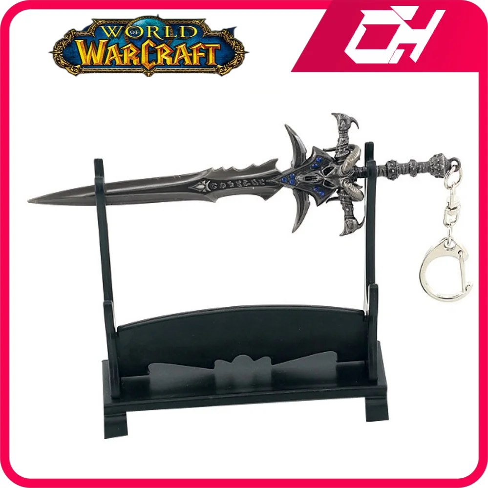 

World Of Warcraft Lich King Frostmourne Various Alloy Sword Game Keychain Weapon Model Replica Toy For Kids Katana Holiday Gifts