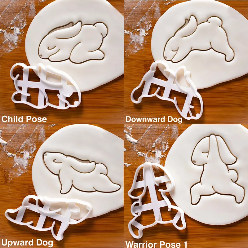 

3D Easter Bunny Rabbit Cookies Cutter Embossed Mold Fondant Biscuits Pastry Stamp Mold DIY Baking Tool Bakeware Cake Decor Mold