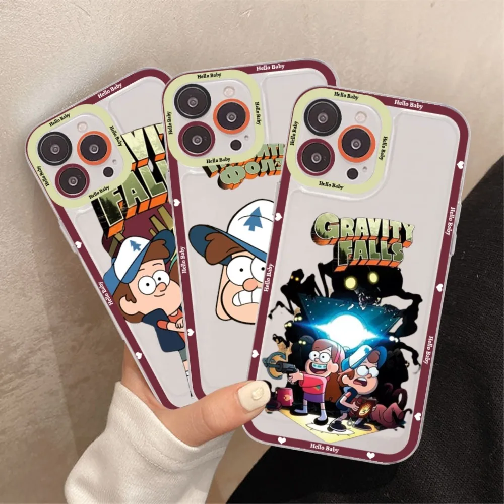 Мультяшный аниме G-Gravity F-Falls семейная фотосессия для Redmi 7 8 9 A Note 5 10 11 Pro Max 4G чехол