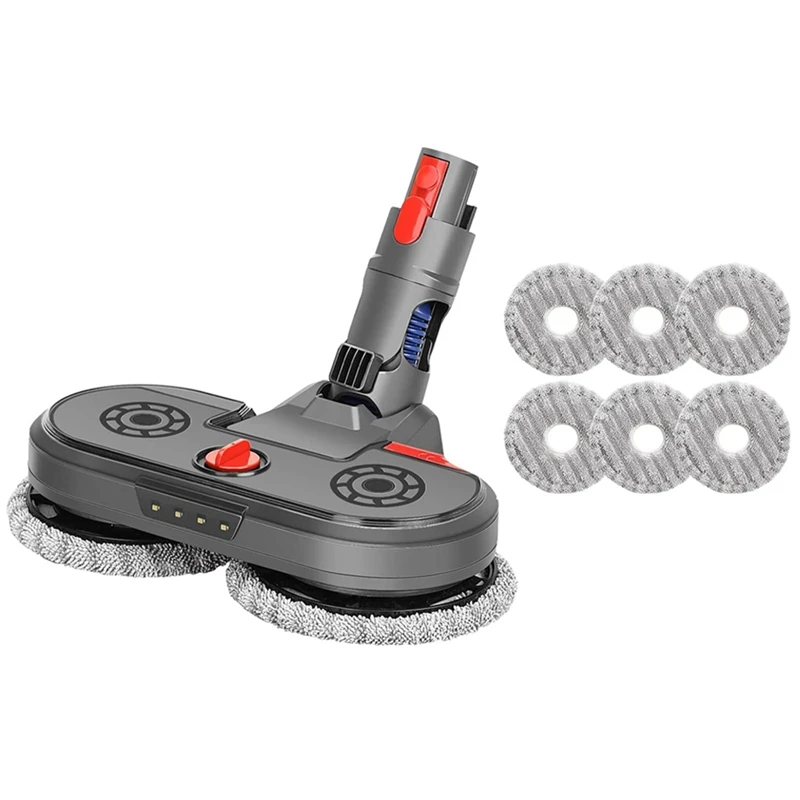 

Electric Floor Brush For Dyson V15 V11 V10 V8 V7 Models Vacuums & Wipes LED Headlights Good For Hard Floor