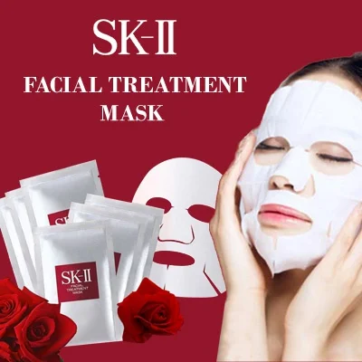

SK-II / SK2 10 sheets Facial Treatment Mask Whitening Source Derm-Revival Mask
