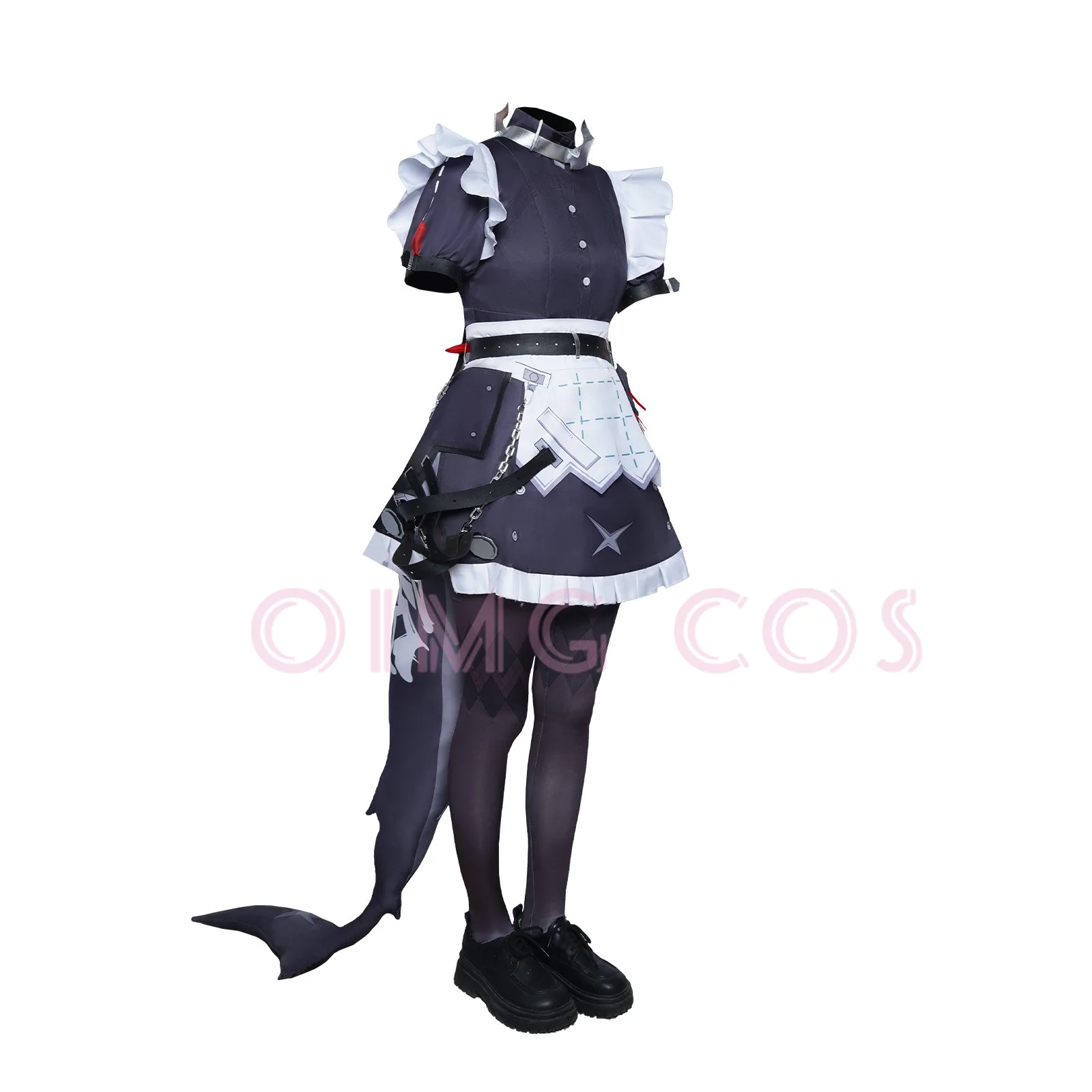 Эллен Джо зенез зона ноль косплей костюм парик аниме Хэллоуин Искусственные