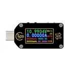 USB-тестер TC66, измеритель мощности с триггером PD, Type-C, мультиметр, амперметр, вольтметр с цветным ЖК-дисплеем