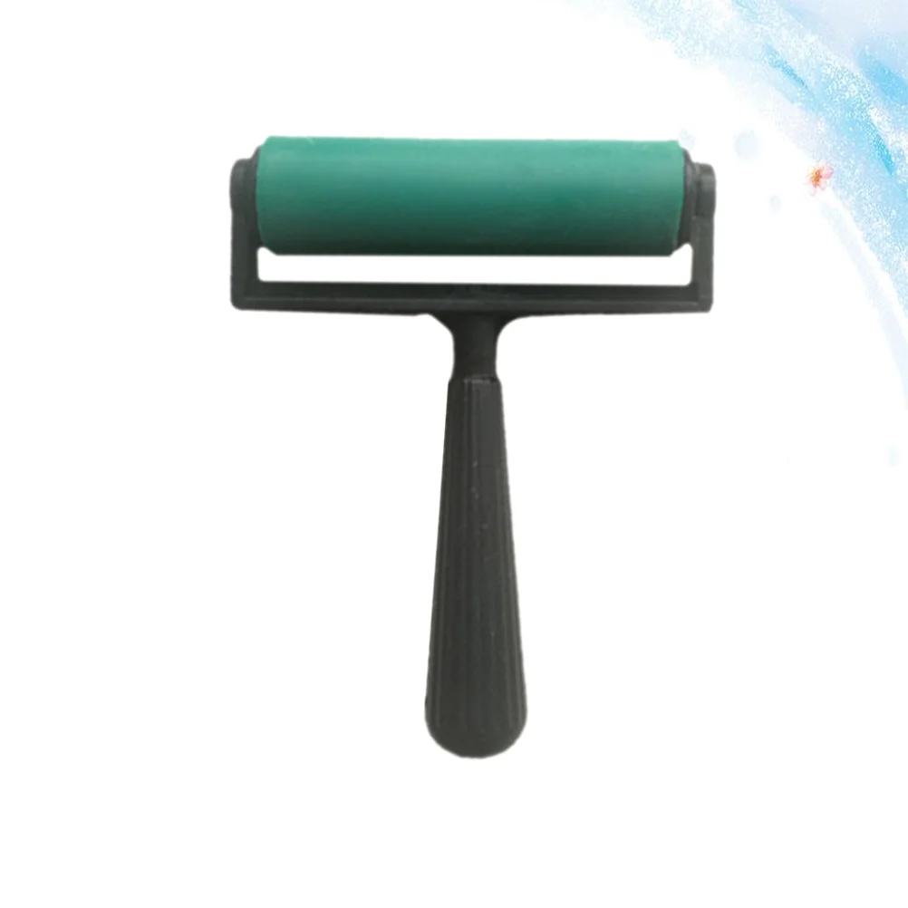 

10cm Rubber Brayer Roller Printmaking Brayer Roller Brayer Roller Oil Painting Tool