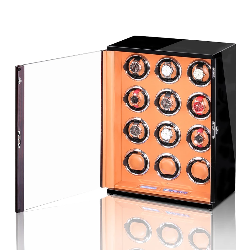 Автоматическая деревянная намотка для наручных часов Embers роскошная 2 3 4 6 9 12 18 24