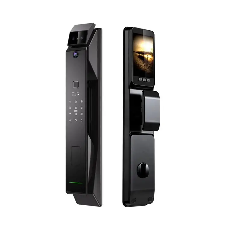 Умный замок WAFU с камерой 3D распознавание лиц ручка замка входной двери без ключа