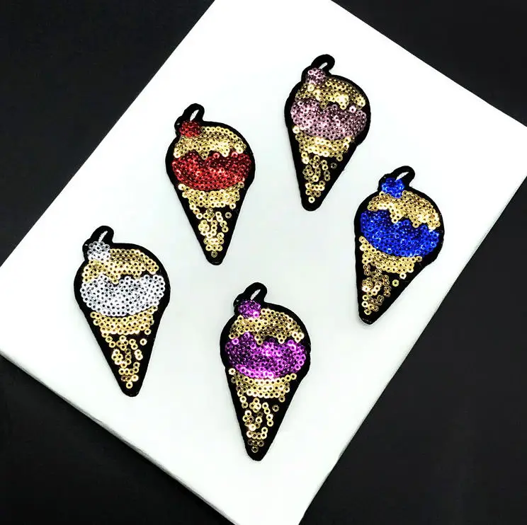 Нашивки с блестками для одежды