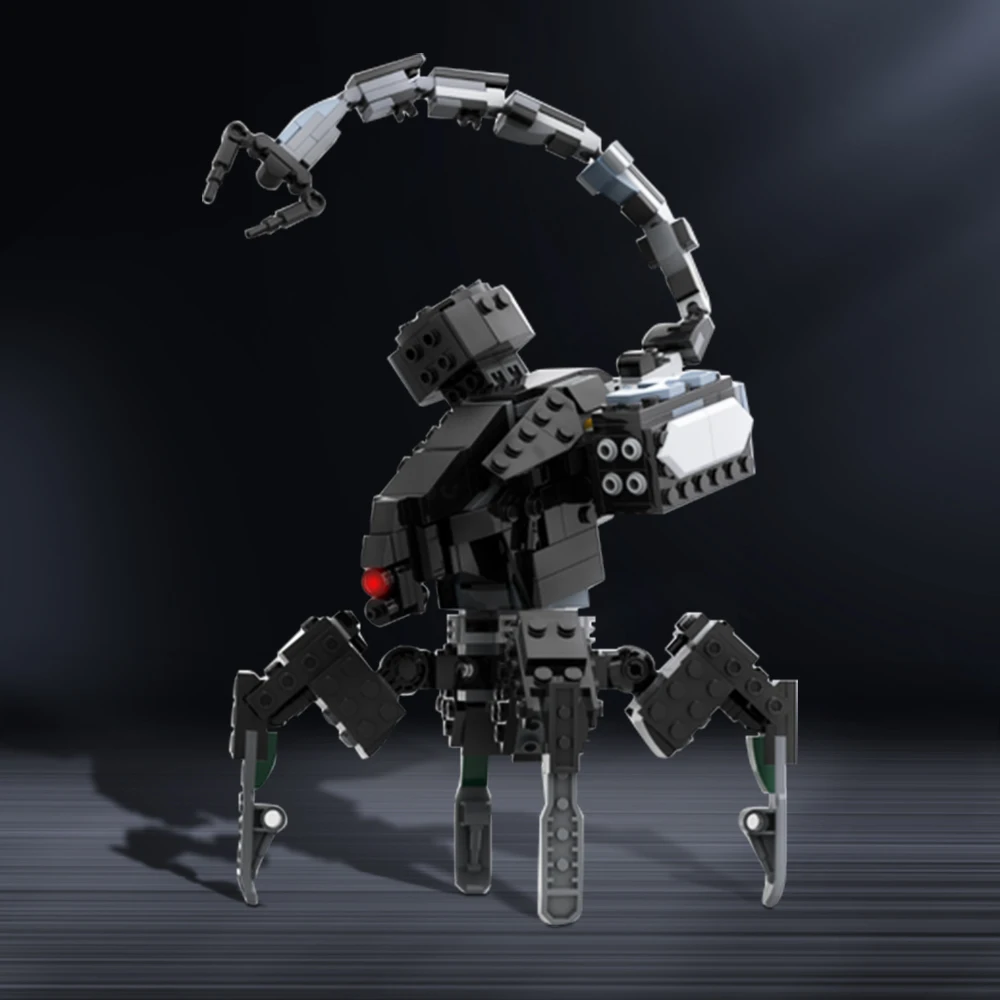 Строительные блоки MOC 143662 FAS-ACA3 Scarab Horizon Zero Dawn модель электронных игровых монстров