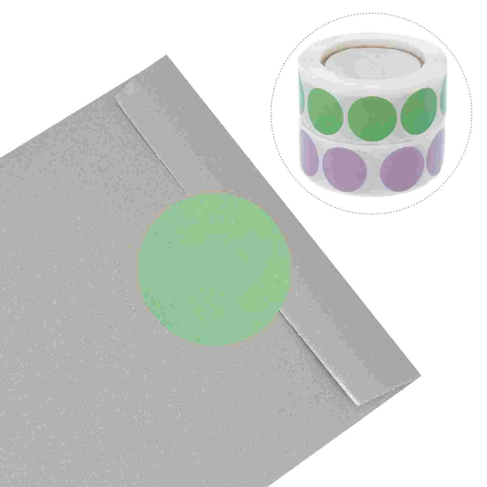 

2 Rolls Dot Sticker Classified Sticker Safe Good Nice Dot Mark Decal for Decor Marking