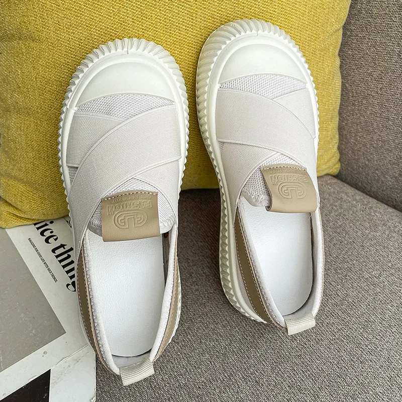 2023 Flat Shoes for Women Basic Women's Flats Summer Breathable Casual Flats Women Mesh Surface Platform Shoes Female tennis