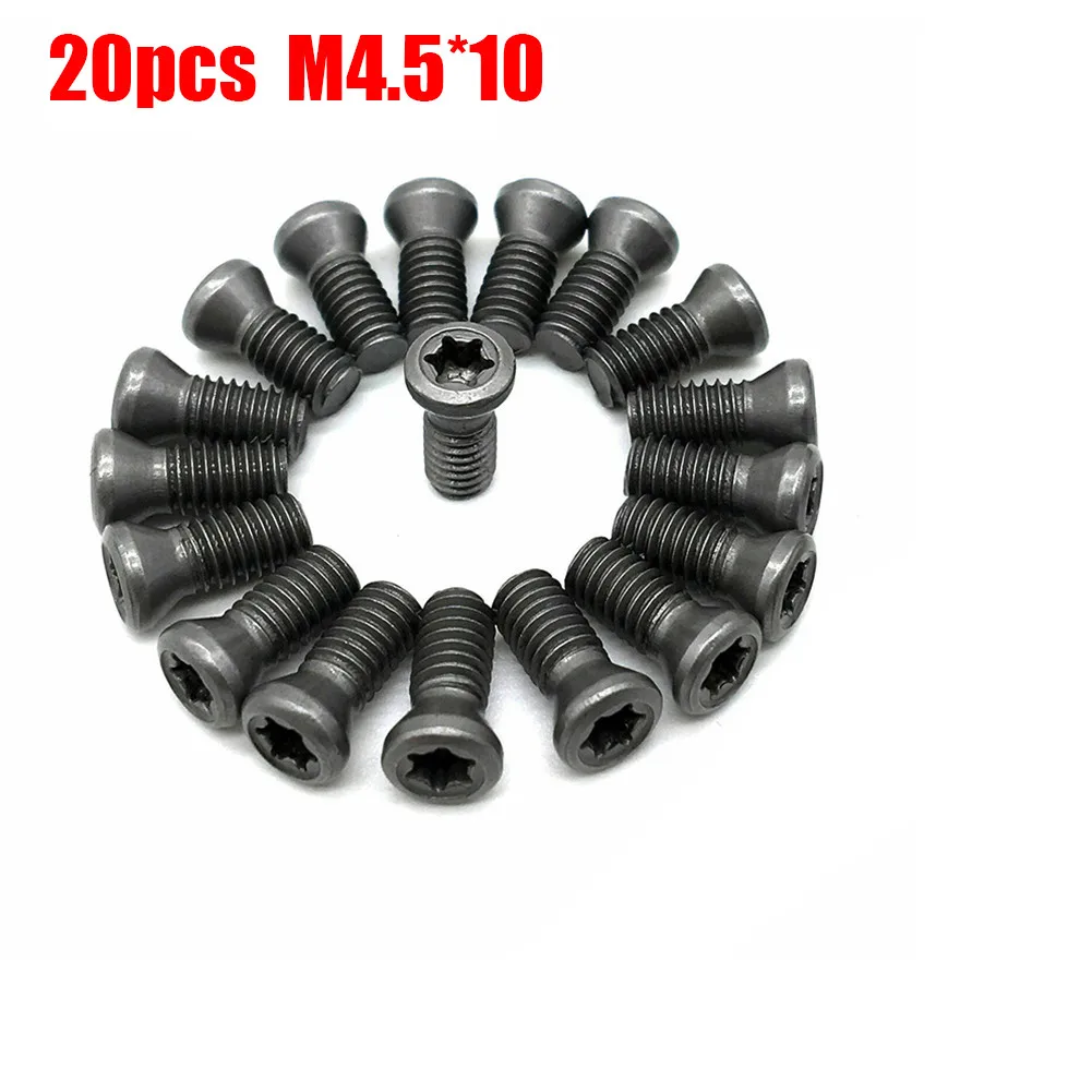 

20 Pcs Screw M2 M2.5 M3 M3.5 M5 Torx Socket Head Screws For Replace Carbide Blades CNC Lathe Tools Professional Hand Tools
