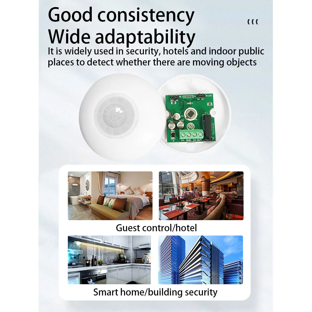 

Ceiling Occupancy Sensor Professional Detection Device Sensing Devices Home Restaurant Hotel Body Movement Detector