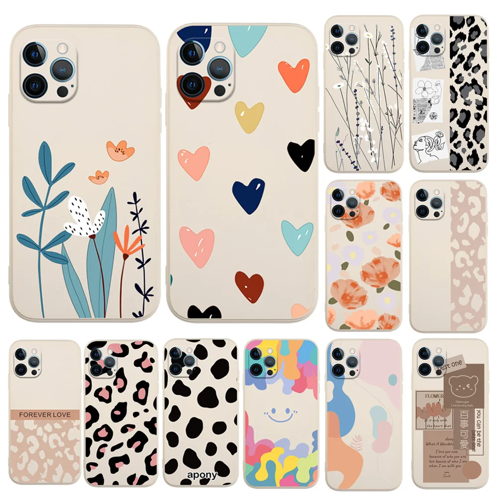

Cute Bear Phone S22 Case For Samsung S22 Ultra Case Soft Silicone Funda For Samsung S20 FE S22 Plus S21 Ultra Back Cover Flower