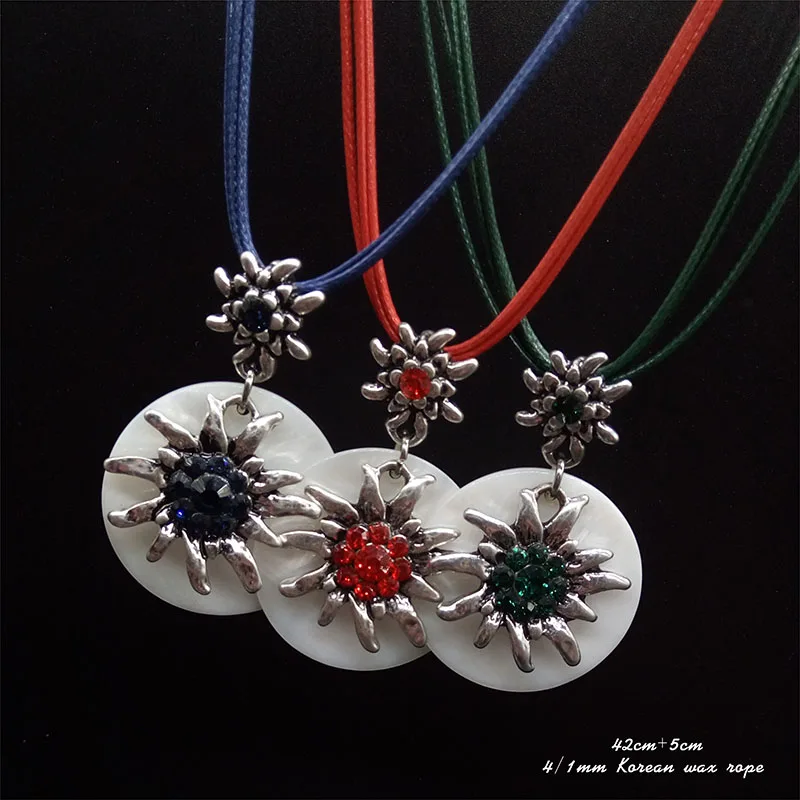 Женское ожерелье QIDIEHUA Edelweiss